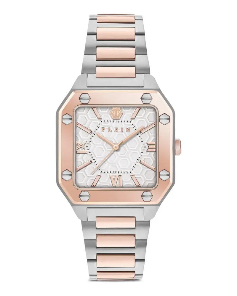 Philipp Plein Edge 34-mm-Uhr - Weiß Weiß