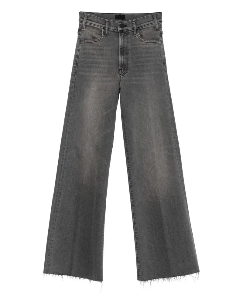 Mother Ausgefranste Jeans - Grau Grau