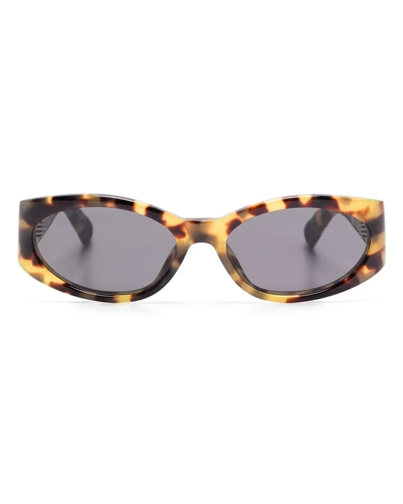 Jacquemus Ovalo Sonnenbrille - Braun Braun