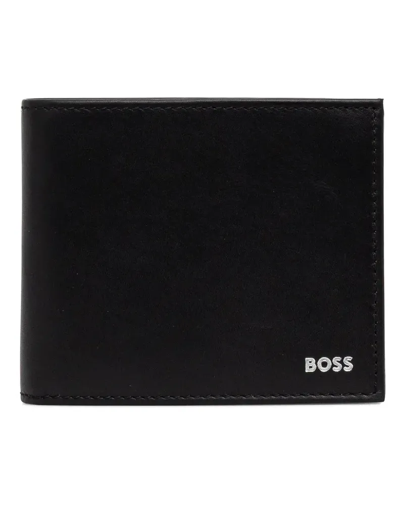 HUGO BOSS Portemonnaie mit Klappe - Schwarz Schwarz