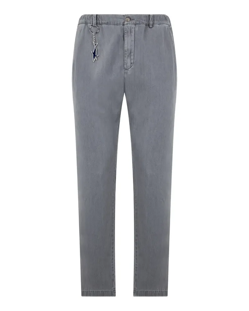 Paul & Shark slim-fit trousers - Grau Grau