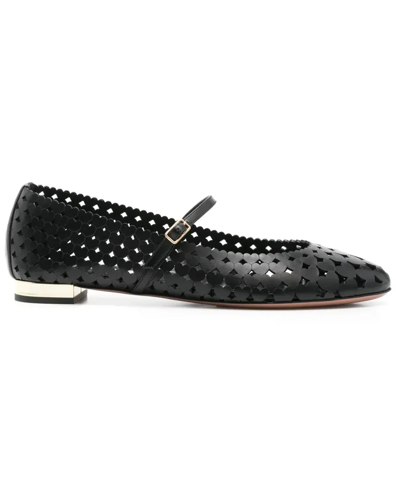 Aquazzura Amourose Ballerinas - Schwarz Schwarz