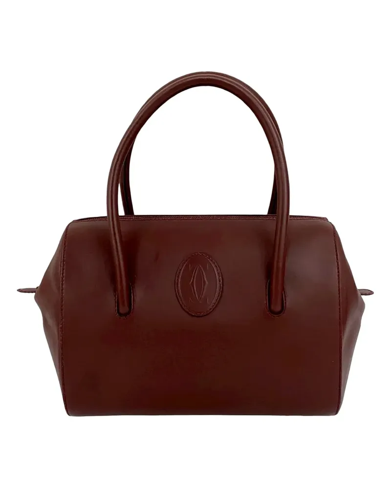 Cartier 2010-2025 Leather Must De  boston bag - Rot Rot