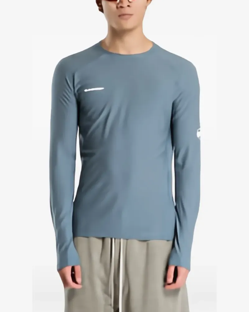 Mammut Langärmeliges Thermo-Oberteil - Blau Blau