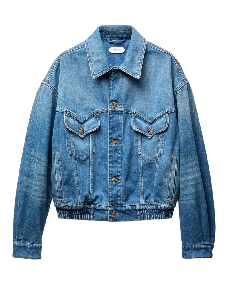 Versace denim blouson - Blau Blau
