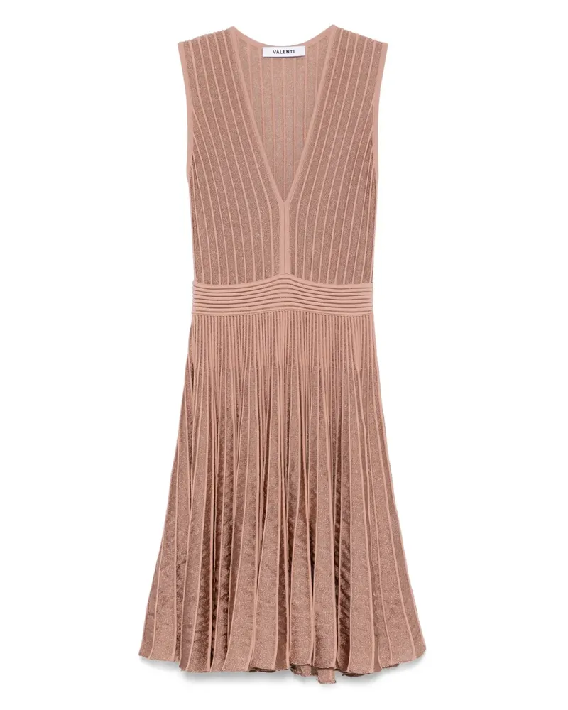 Antonino Valenti Pio Kleid - Braun Braun