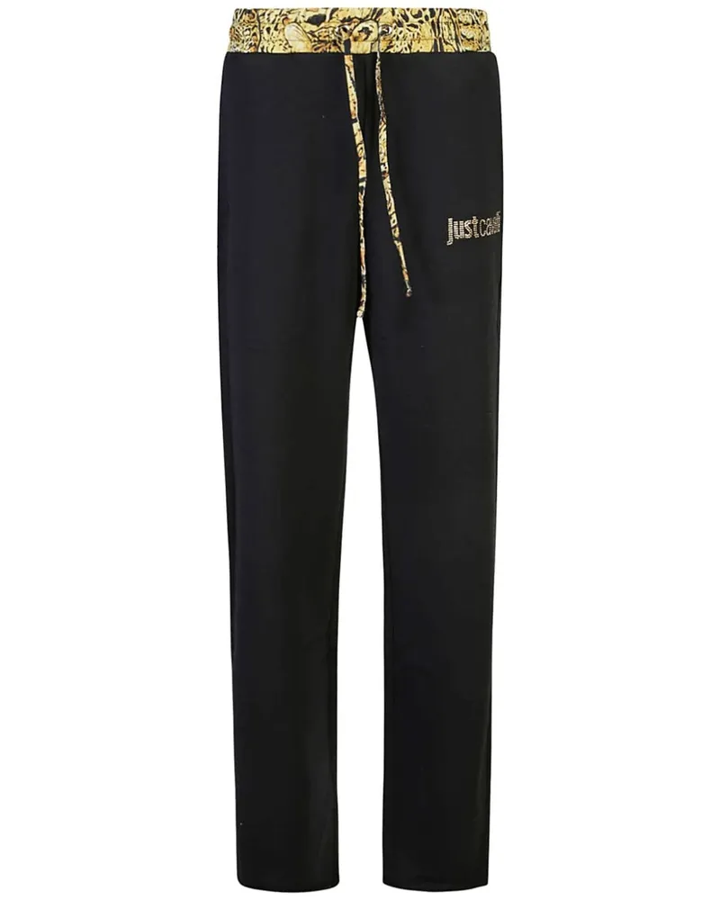 Just Cavalli Jogginghose mit Logo Schwarz