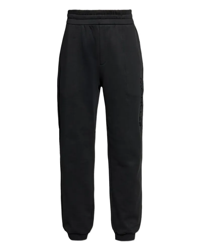 Moncler logo-detail track pants - Schwarz Schwarz