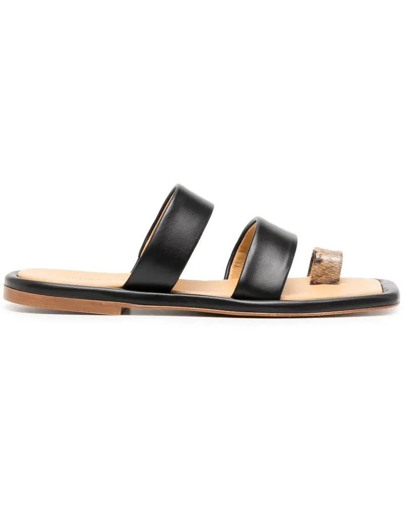 REJINA PYO Larissa Sandalen - Schwarz Schwarz