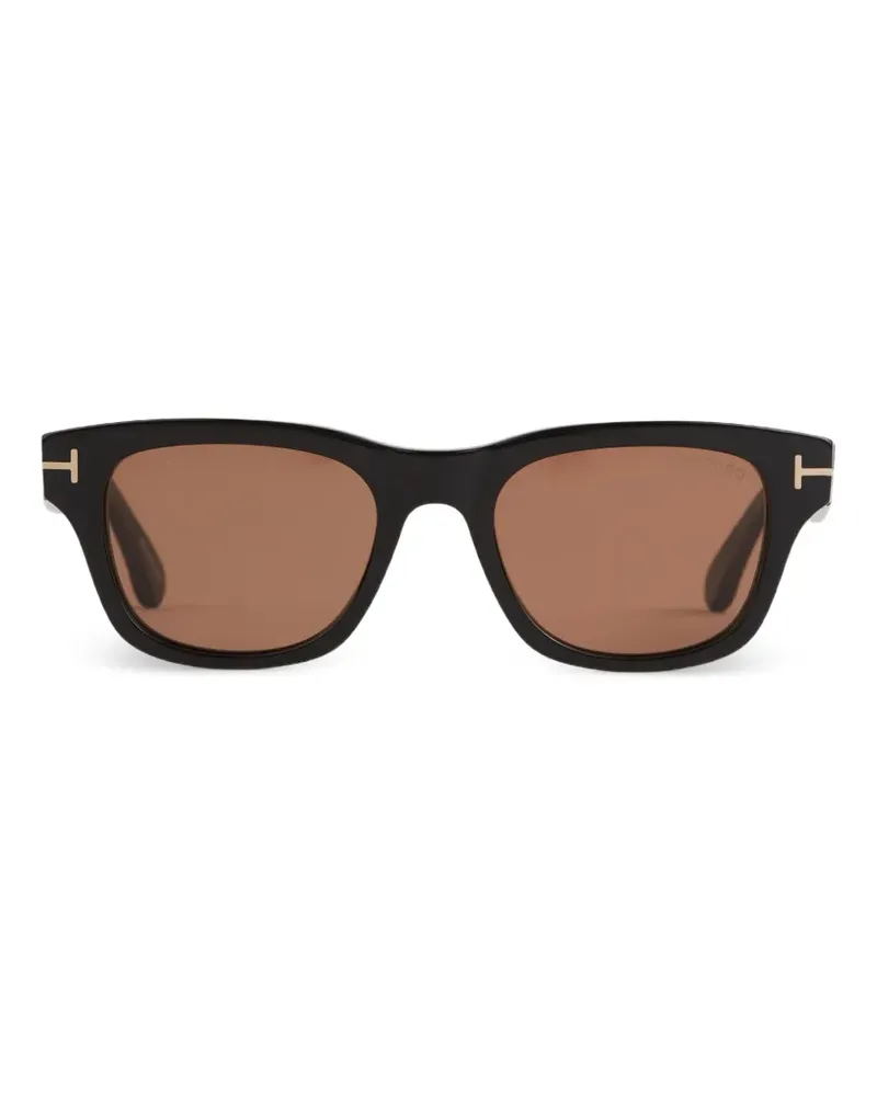 Tom Ford Brille mit eckigem Gestell - Schwarz Schwarz