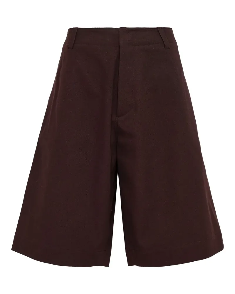 Jil Sander Shorts mit Tasche - Rot Rot