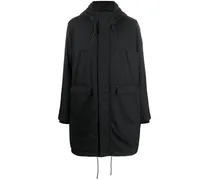 Parka mit Kapuze - Schwarz