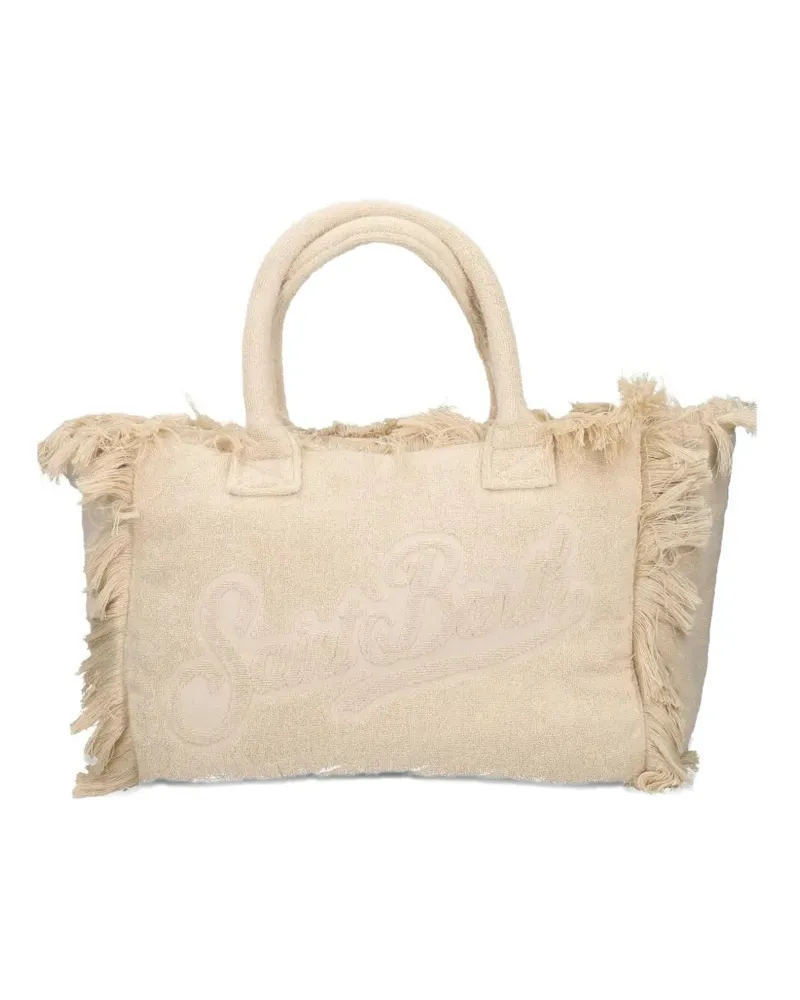 MC2 Saint Barth Ausgefranster Vanity Shopper - Nude Nude