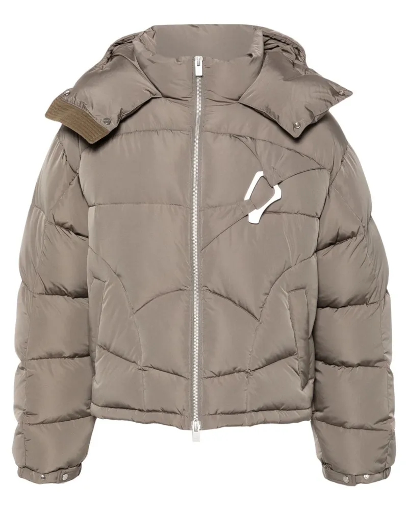 Heliot Emil Steppjacke mit abstraktem Print - Grün Grün