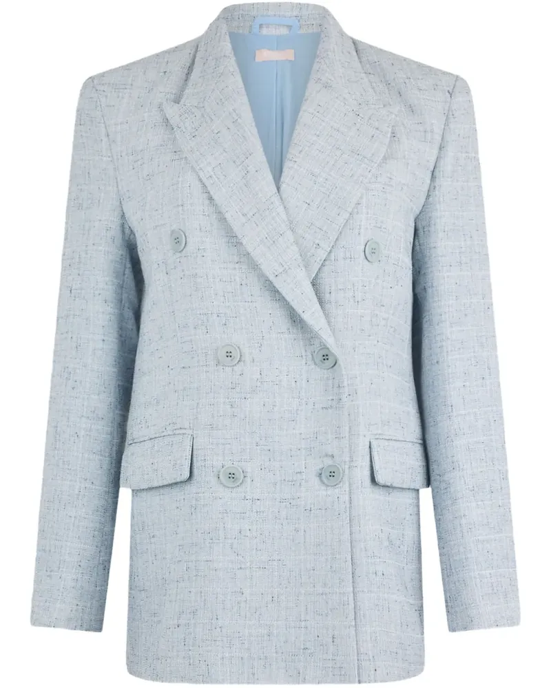Liu Jo Doppelreihiger Blazer - Blau Blau