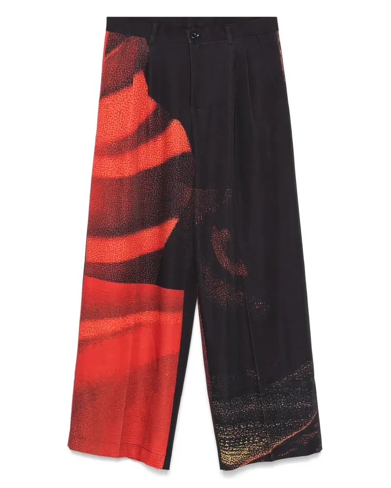 KidSuper Spiraling Man Hose - Schwarz Schwarz