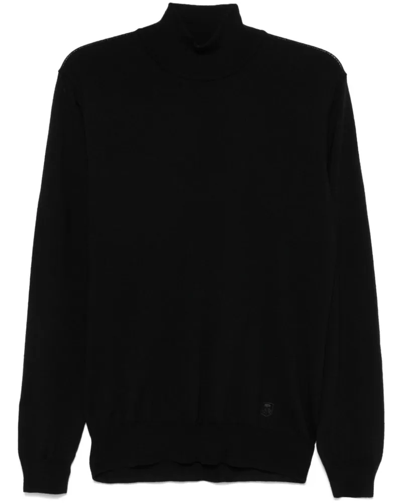 Corneliani Klassischer Pullover - Schwarz Schwarz