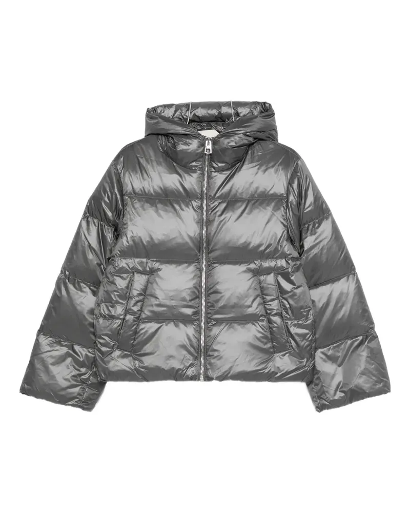 Marc O'Polo Gefütterte Kapuzenjacke - Grau Grau