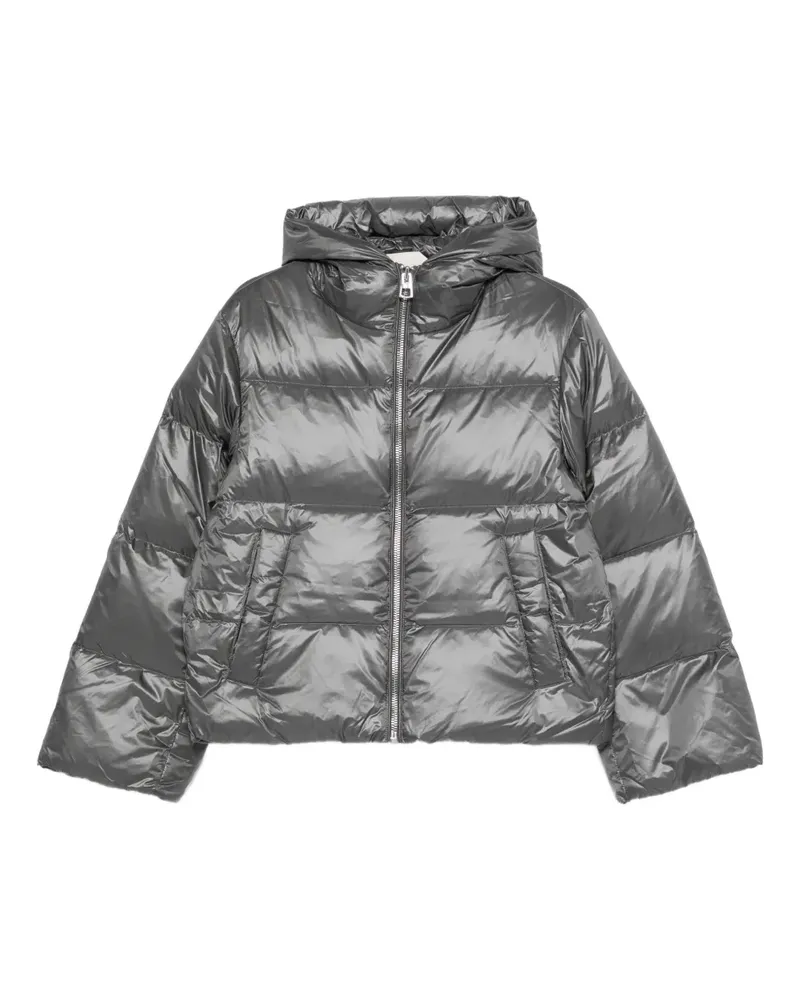 Marc O'Polo Gefütterte Kapuzenjacke - Grau Grau