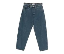 Jeans mit Gürtelschlaufe - Blau