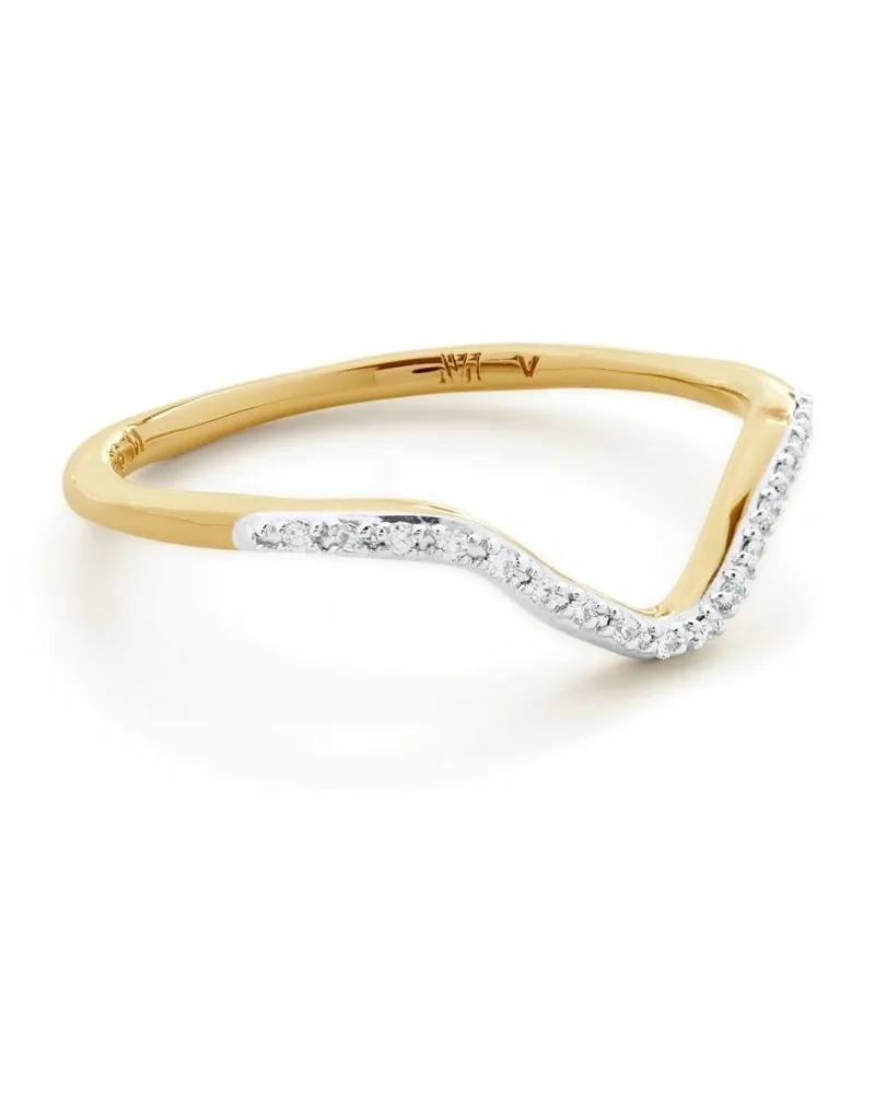 Monica Vinader Riva Ring - Gold Gold