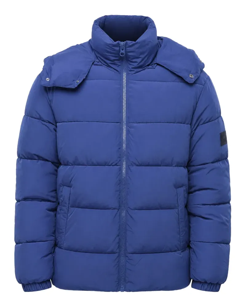 Diesel Step-Out hooded padded jacket - Blau Blau