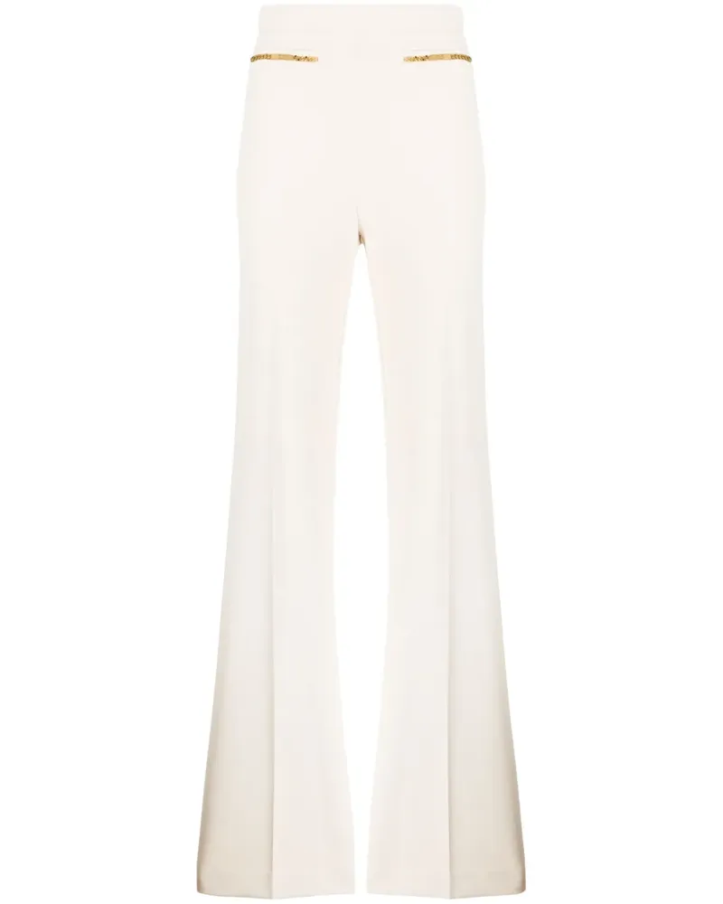 Elisabetta Franchi Hose mit Kettendetail - Nude Nude
