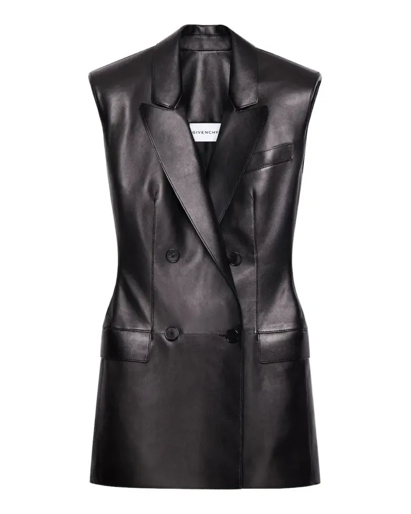 Givenchy Doppelreihige Jacke - Schwarz Schwarz