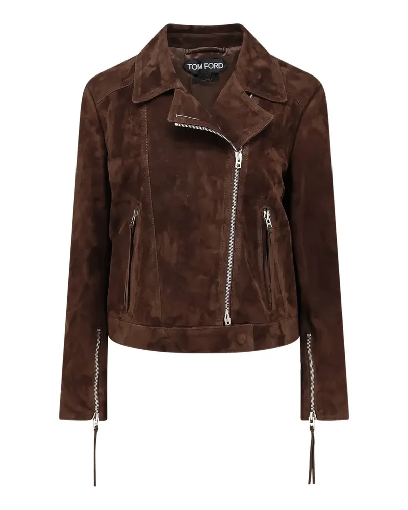 Tom Ford suede biker jacket - Braun Braun