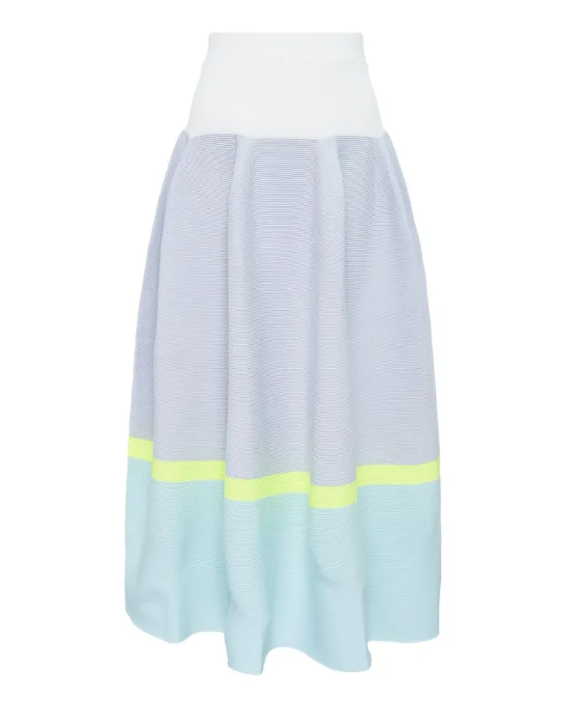 CFCL Pottery midi full skirt - Grau Grau
