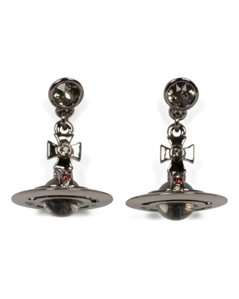 Vivienne Westwood Ohrringe mit Reichsapfel - Silber Silber