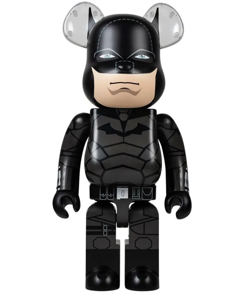 Medicom Toy x The Batman BE@RBRICK 1000% Figur - Schwarz Schwarz