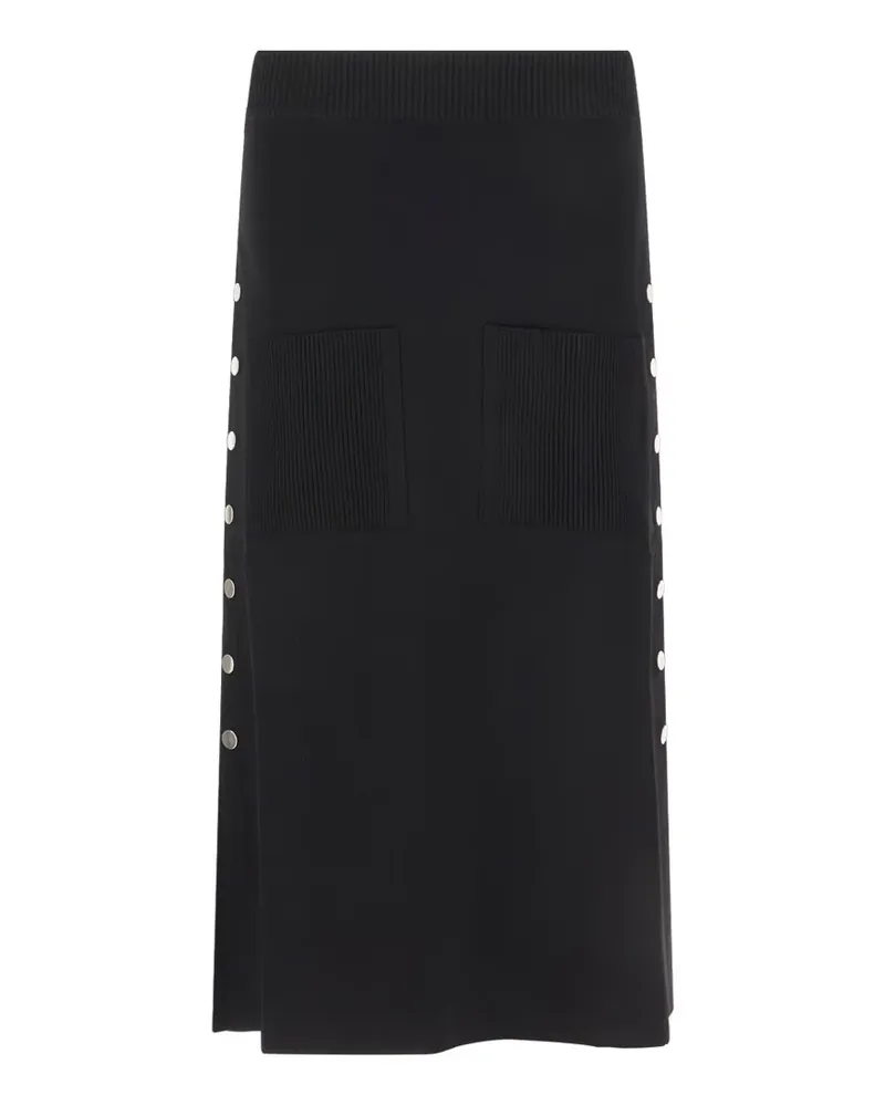 Lanvin Rock mit Zierknöpfen - Schwarz Schwarz