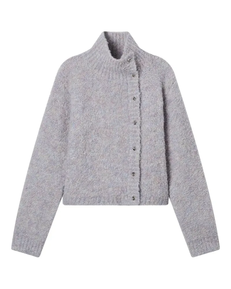 b+ab Cardigan mit Stehkragen - Violett Violett