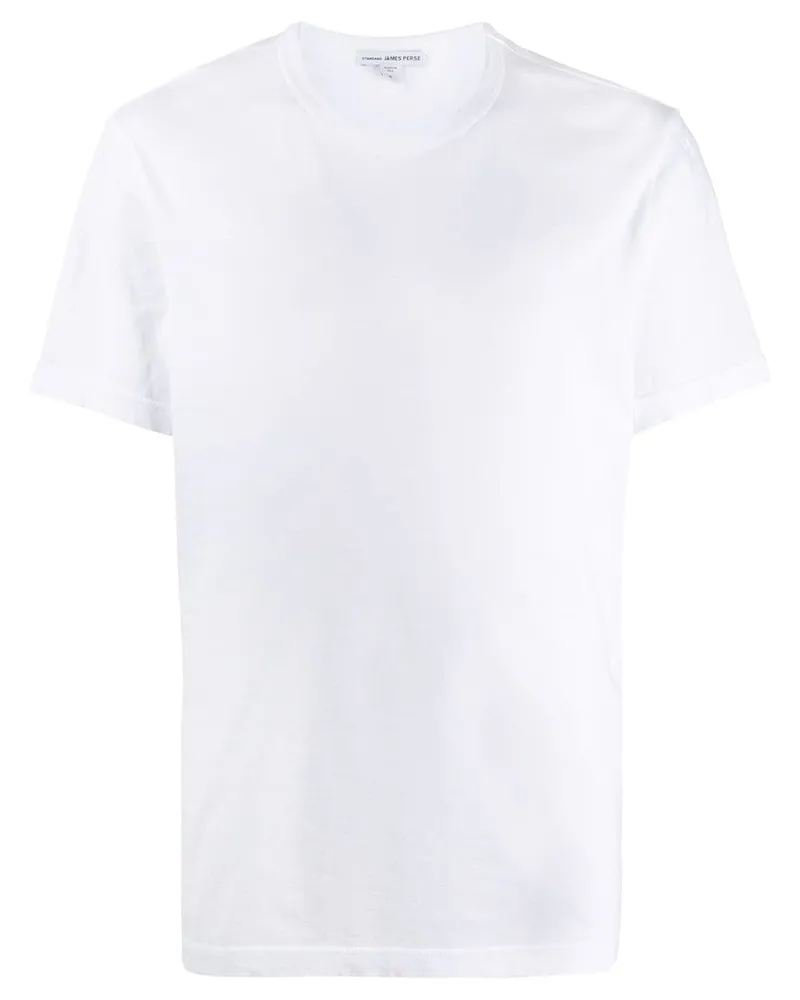 James Perse Klassisches T-Shirt - Weiß Weiß