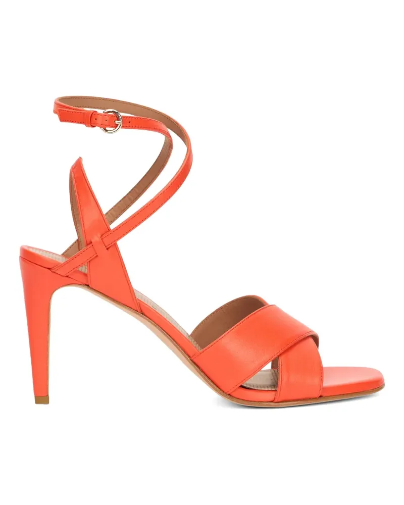 RED Valentino Sandalen mit überkreuzten Riemen - Orange Orange