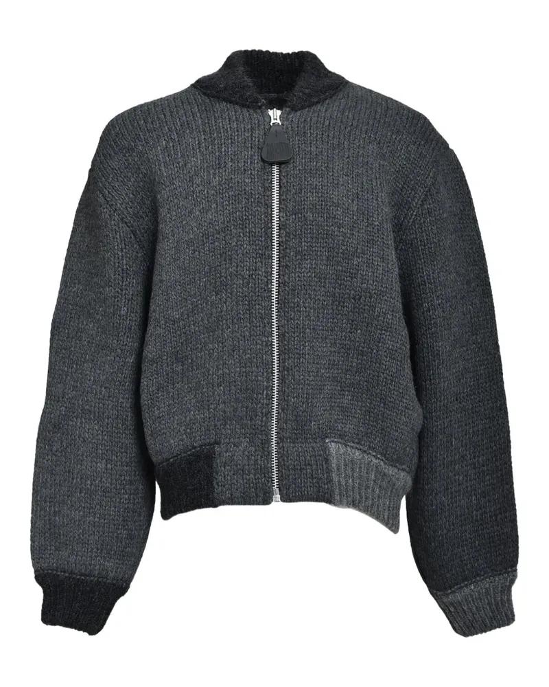 Magliano Gestrickte Bomberjacke - Grau Grau