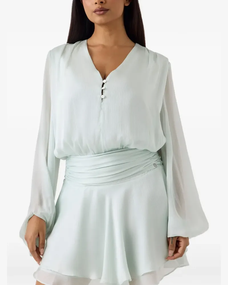 Guess flared mini dress - Grün Grün