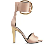 Sandalen mit Schnallen - Rosa