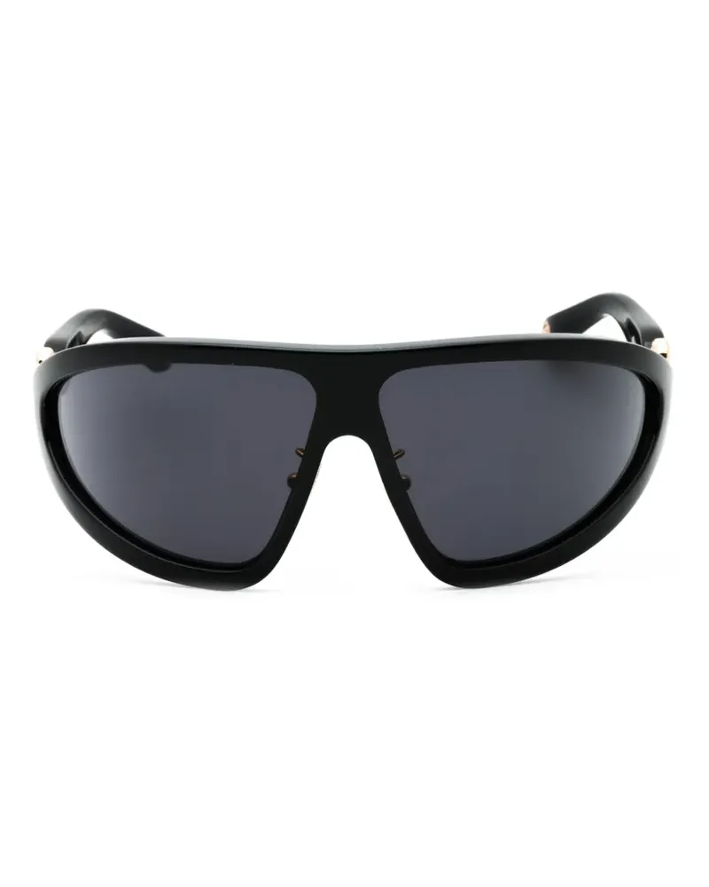 Roberto Cavalli Sonnenbrille mit Oversized-Gestell - Schwarz Schwarz