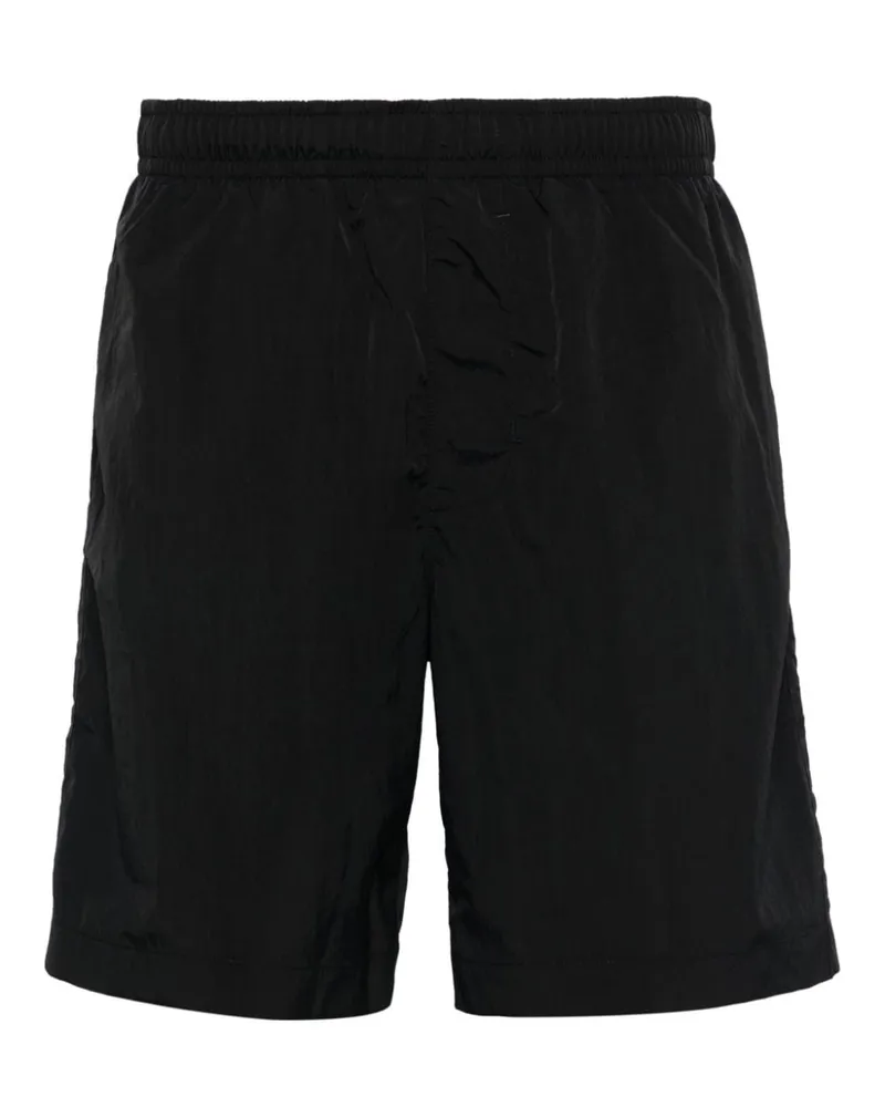 Givenchy Badeshorts mit Knitteroptik - Schwarz Schwarz