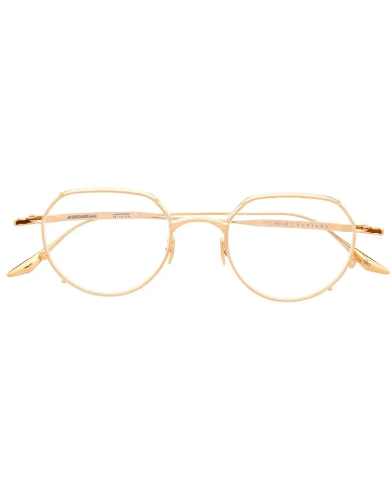 Jacques Marie Mage Hartana Brille aus Titan - Gold Gold