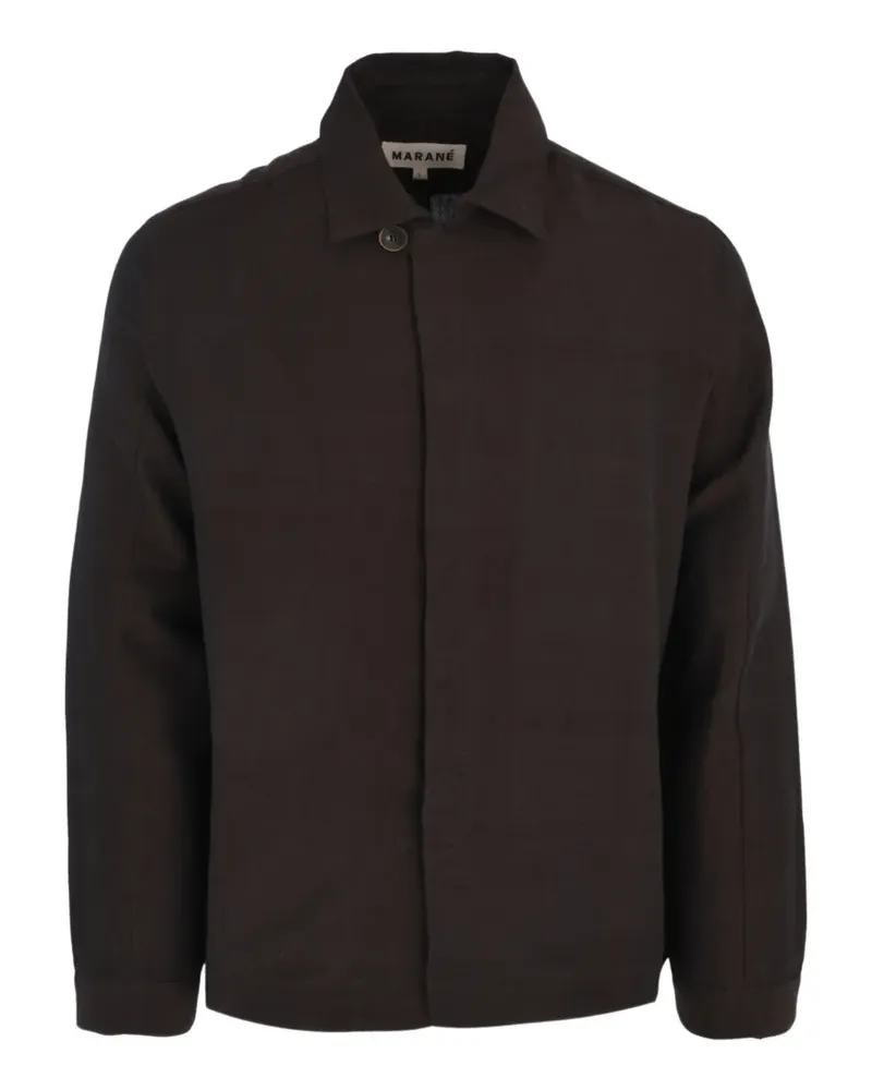 Marané Lucas Hemdjacke aus Wildleder - Braun Braun