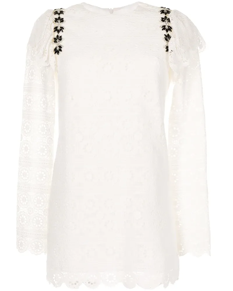 macgraw Klassisches Minikleid - Weiß Weiß