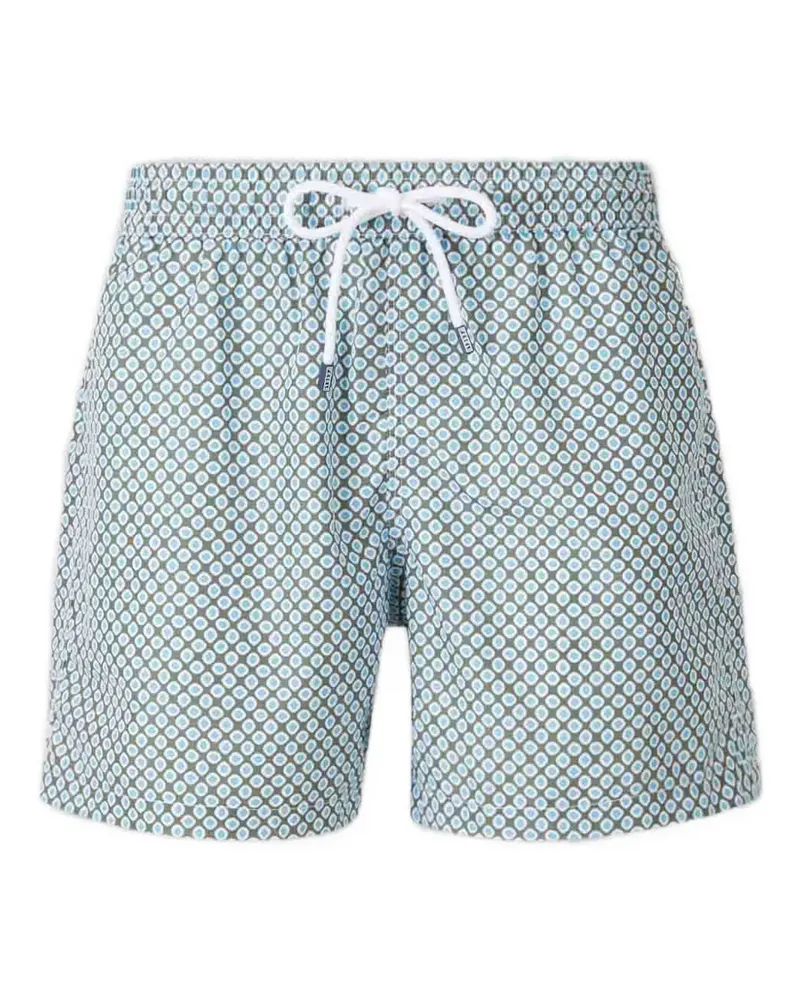 Fedeli Madeira Badeshorts mit Kordelzug - Grün Grün