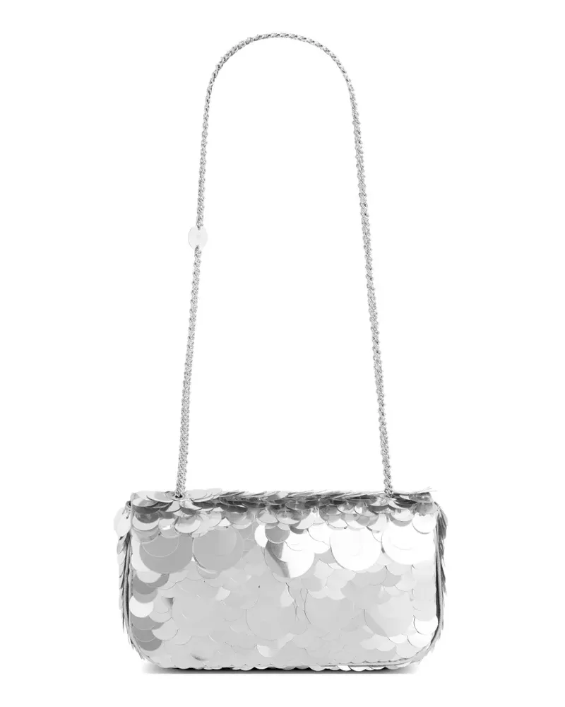 Paco Rabanne Kleine Sparkle Schultertasche - Silber Silber