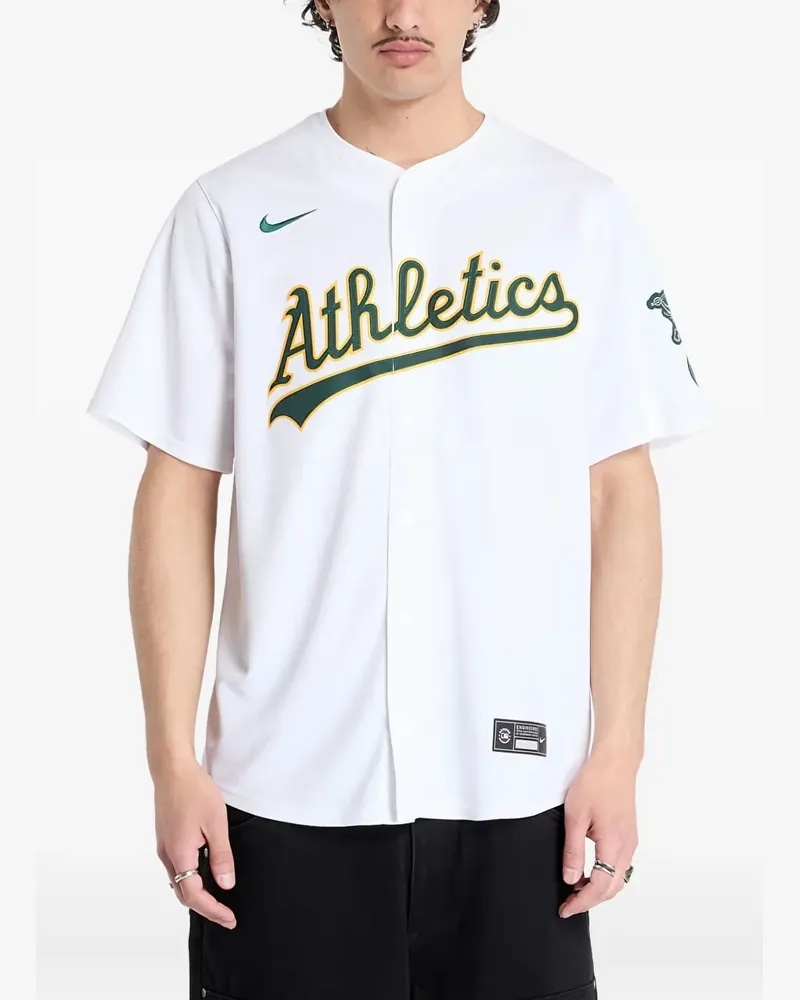 Nike x Oakland Athletics MLB Trikot - Weiß Weiß