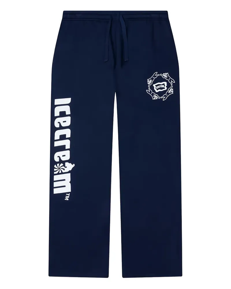 ICECREAM Jogginghose mit Logo-Print - Blau Blau