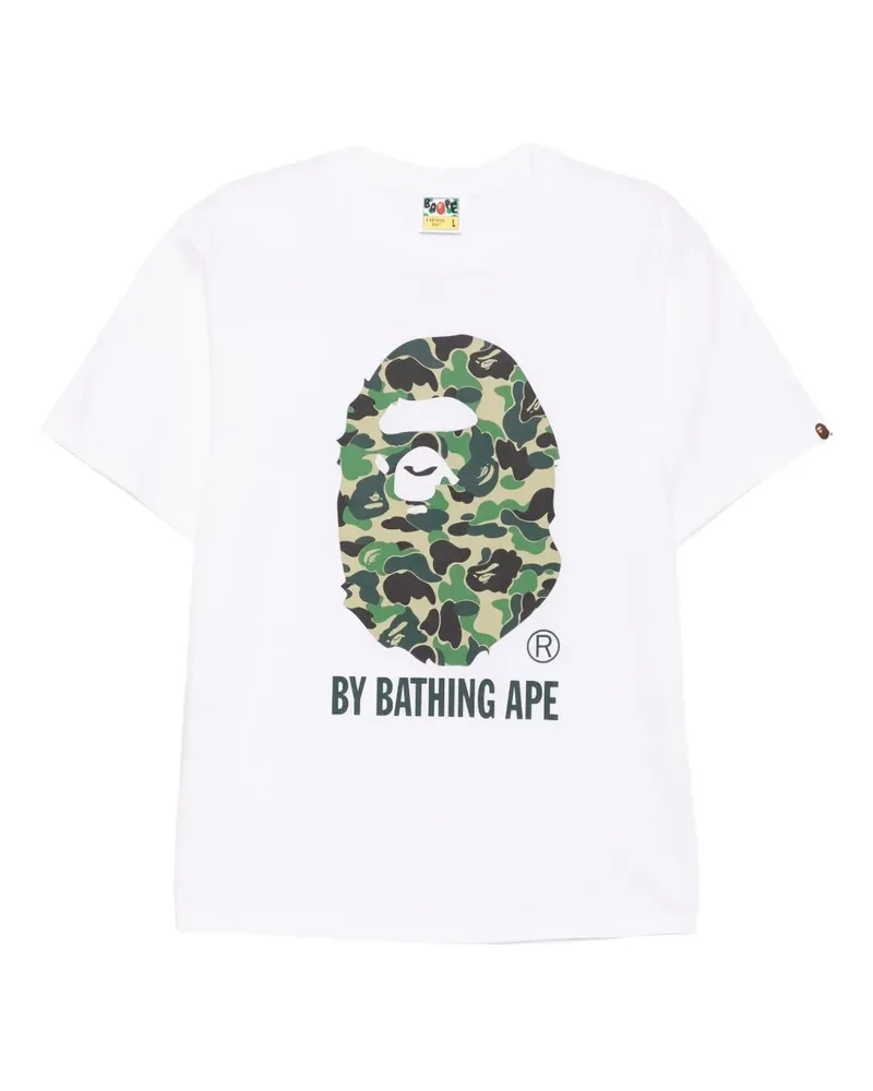 BAPE T-Shirt mit grafischem Print - Weiß Weiß