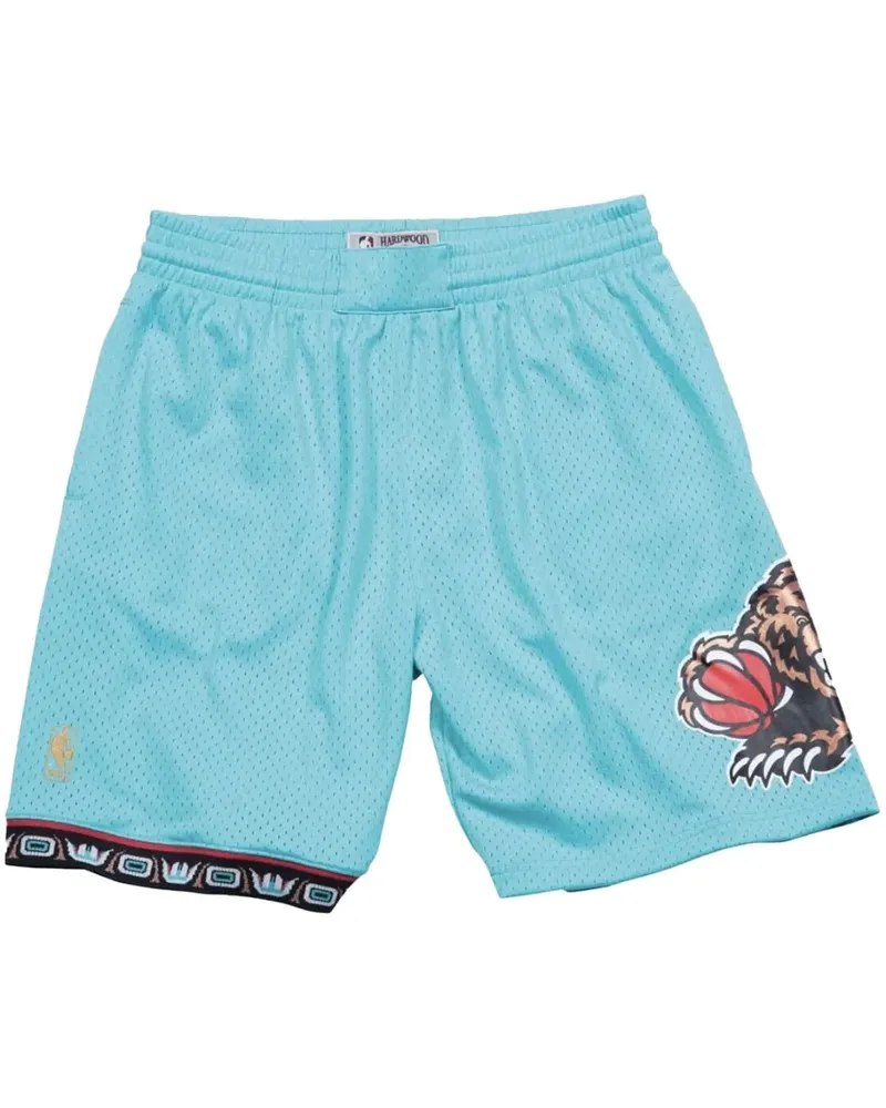 Mitchell & Ness Vancouver Grizzlies Road 1996-97" Swingman Shorts - Blau Blau